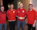 Bild: fvo
FSV-Vorsitzender Peter Sollfrank, sein Stellvertreter Josef Gollwitzer, Huber Pühler vom FSV Förderkreis und Hans-Jürgen Bergler (von links).
