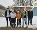 Bild: pta
Die siegreichen Kepler-Schüler nach der Rückkehr: (hinten, von links) Jannick Müller, Wilhelm Nawroth, Lukas Krämer, Felix Marterer und Leon Seidler sowie (vorne, von links) Johannes Loibl, Nino Schücker und Jonathan Pausch.