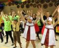 Bild: dl
Die Showtanzgruppe „Grün-Weiß“ sorgte beim Kinderfasching des Vorderlader- und Pistolenclubs für ein unterhaltsames Programm_
