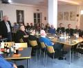 Bild: kod
Kolping-Diözesansekretär Ludwig Haindl berichtete beim Treffen im großen Pfarrsaal über das Leben Adolph Kolpings und das Kolpingswerk.