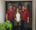 Bild: jr
Das neue Vorstandsteam des Waldershofer FC-Bayern-Fanclubs, (von links) Matthias Hasselbacher, Thomas Kraus, Sabrina Schöffel, Günter Staufer und Thomas Frischholz.