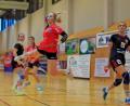 Bild: gud (Günter Uschold)
Die Damen des Handballvereins Oberviechtach (hier Laura Pflug) wollen auch gegen die HG Eckental bestehen.
