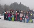 Bild: ak
An den Wintersporttag mit ihren Lehrern am Tannenberg werden die Schüler noch lange zurückdenken.