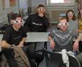 Bild: Dobmeier
Lernen mit Aha-Effekt: Innovativ vermittelt Mathe digital mit 3-D-Brillen das räumliche Sehen von Körpern.
