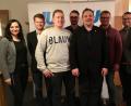 Bild: exb
Wahlen bei der Jungen Union: Im Bild von links die designierte Bürgermeisterkandidatin Margit Bayer, JU-Ortsvorsitzender Maximilian Kastner, Kassier Fabian Kastner, Beisitzer Sebastian Aßmann, Schriftführer Mario Rabenbauer, Beisitzer Florian Spörer, JU-Kreisvorsitzender Matthias Grundler, Robin Graske von der JU Marktredwitz.