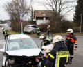 Bild: jma
Die Feuerwehr hatte wegen eines Unfalls im Eschenbacher Industriegebiet viel zu tun.