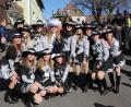 Bild: kro
Faschingszug Mähring 2019: Natürlich ist auch die gastgebende Garde von "Rosamunde" ganz vorne beim Faschingsumzug durch die Mähringer Straßen mit dabei.