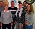 Bild: R. Kreuzer
Das ist das Team an der Spitze der Brandweihersiedler: (von links) Wolfgang Eimer, Rainer Buhle, Luise Amschl, Vorsitzender Jürgen Buhle, Jennifer Pschierer, Markus Pschierer und Sabrina Buhle.