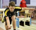 Bild: Hubert Ziegler
Im letzten Lauf verpasste Jan Hautmann (Bild) zwar ein besseres Ergebnis, mit 3:1 Sätzen und 605:593 Holz entschied er das Duell gegen den Zerbster Fabian Seitz aber für sich und holte den Ehrenpunkt für FEB Amberg.