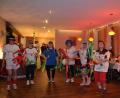 Bild: gi
Mitglieder des Frauenbund traten als Sportlerinnen beim Frauenfasching im Cafe Eger auf.
