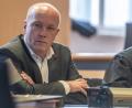 Bild: Armin Weigel/dpa
Joachim Wolbergs (SPD), suspendierter Regensburger Oberbürgermeister, sitzt im Verhandlungssaal im Landgericht.