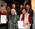 Bild: bph
Zurückblickend auf das Jahr 2018 zählte Vorsitzender Ludwig Blank (3. von links) die treuen Mitglieder auf: Heribert Kalbfleisch, Andreas Salzl, Sieglinde Seitz, Christine Weiß (15 Jahre); Anneliese Heinz, Renate Thon (25); Maria Amling, Helmut Kreckl, Hildegard Schöndorfer, Elfriede Klier, Manfred Klier (40); Maria Egl, Herbert Winter (50).