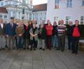 Bild: jr
Die DGB-Kreisvorstandschaft traf sich am Samstagvormittag zur Klausurtagung in Waldsassen. DGB-Kreisvorsitzender Klaus Schuster (5. von links) konnte dazu auch Bürgermeister Bernd Sommer (links), sowie DGB-Regionssekretär Peter Hofmann (3. von links) begrüßen. Im Mittelpunkt stand die Festlegung der Jahrestermine.