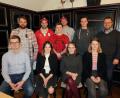 Bild: bsc
Auf die Zusammenarbeit mit dem neuen Friedenfelser JU-Vorstand freut sich Matthias Grundler (hinten rechts). Der Kreisvorsitzende der Jungen Union gratulierte (vorne von links) Maximilian Heindl, Katharina Härtl, Annamaria Härtl und Carolin Heindl sowie (hinten von links) Johannes Härtl, Christian Härtl, Lukas Schultes, Stefan Schultes und Adrian Käß.
