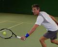 Bild: pmö
Bei seinen letzten deutschen Tennis-Meisterschaften in der Altersklasse 65 Jahre und älter holte Fred Böckl noch einmal zwei Titel.
