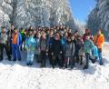 Bild: exb
Mitterteicher Mittelschüler verbrachten im Langlaufzentrum Silberhütte einen traumhaften Wintersporttag.