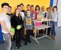 Bild: exb
Schüler und Azubis haben einen 3D-Drucker zusammengebaut.