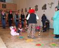 Bild: exb
Eine Faschingsandacht für Krippenkinder und ihre Eltern fand im Altenheim St. Martin statt.
