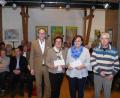 Bild: kgg
Bürgermeister Bernd Sommer, Edith Lippert, Nicole Fürst und Seniorenbeauftragter Siegfried Achatz (von links) bei der Übergabe der Spenden der Senioren im Kunsthaus.