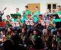 Bild: wlr
Energiegeladen geben die jungen Leute der King-Size-Juniors ein tolles Konzert.