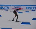Bild: adh
Jakob Lauerer beim Zielsprint im Verfolgungsrennen.