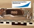 Bild: Bundespolizei
Dieses Springmesser führte der Mann mit sich. Das war nicht das einzige Verbrechen, dass er begangen hatte.