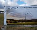 Bild: gi
Nach den Überlegungen der Bürgerinitiative würde es bei Installation der fünf Windräder auf dem Bromberg so aussehen.