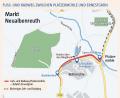 Grafik: Oberpfalz-Medien
Der neue Fuß- und Radweg soll noch heuer gebaut werden.