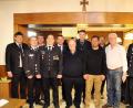 Bild: jma
An der Jahreshauptversammlung der Feuerwehr Hütten nehmen (von links) Bürgermeister Edgar Knobloch, Kreisbrandmeister Gerald Wölfl, Kommandant Mario Schneider, Konrad Palecki, Gerald Mack, Klaus Plößner, Klaus Melchner, Reinhold Aumüller und Werner Krammer teil.