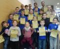 Bild: sts
Über gute Resultate bei den Bezirksmeisterschaften in den Altersklassen U10 und U12 sowie bei der U20 im Schnellschach freuten sich die Nachwuchs-Denksportler des Schachklubs.