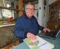 Bild: ubb
Sprudelt bei Werner Robl die Fantasie, ist er nicht mehr zu bremsen. Dann klappern die Tasten des Laptops nur so und flugs sind in einer halben Stunde vier Romanseiten fertig.