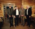 Bild: gab
Der neu gewählte Vorstand des Kreisverbandes Schwandorf setzt sich zusammen aus (von links) Rudolf Boritzka, Franz Heininger, Bernhard Jobst und Christian Benoist.