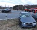 Bild: frd
In der Kreuzungsmitte kollidierten die beiden Fahrzeuge zusammen, die beiden Fahrer wurden verletzt. An den beiden Autos entstand Totalschaden.