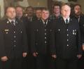 Bild: sck
Ehrungen bei der Feuerwehrt Ranzenthal mit Kreisbrandmeister Michael Schmidt, Bürgermeister Joachim Neuss, Peter Redel, Josef Kraus, Vorsitzendem Georg Rupprecht, Norbert Sporrer (40 Jahre aktiver Feuerwehrdienst), Werner Lehner, Marco Sporrer, 2. Kommandant Stefan Braun (25 Jahre) und Kommandant Michael Lengenfelder.
