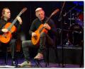 Bild: Potsch Potschka/exb
„Gitarra Pura“ nennt sich das Projekt von Frank Müller-Brys (links) und Potsch Potschka. Der Ex-Spliff-Gitarrist kommt mit Flamenco-Musik für zwei Konzerte in die Oberpfalz.