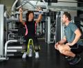 Bild: bgm
Dr. Gudrun Graf geht mit gutem Beispiel voran. Mit ihrem Personal-Trainer Markus Maier feilt die Notärztin auch an ihrer eigenen Fitness.