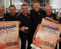 Bild: tr
Die Organisatoren vom Freundschaftsverein Falkenberg - (von links) Peter Träger, Gerhard Braun, Markus Weig, Hans Zrenner, Bernhard Pollinger und Hubert Höfer - freuen sich auf die legendären Bands.