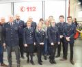 Bild: fz
Nicole Scharff (vorne, Dritte von rechts) führt die Feuerwehr weiter als Vorsitzende. Ihr neuer Stellvertreter ist Siegfried Kammerer (vorne, Zweiter von links).