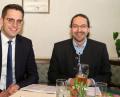 Bild: Hirsch
Christian Doleschal (links) und Alexander Ried sprachen bei der Kreisversammlung der „Kommunalpolitischen Vereinigung“ der CSU.