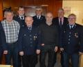 Bild: jr
Für 50-jährige Treue zur Feuerwehr Königshütte wurde eine Reihe von Mitgliedern geehrt. Unser Bild zeigt (von links) Vorsitzenden Christian Weiß, Alois Siller, Kommandant Martin Teubner, Johann Wölfl, Alois Männer, Georg Dostler, Bürgermeister Johann Burger und Manfred Junge.