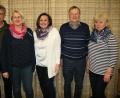 Bild: wro
Neue Zweite Vorsitzende beim Caritasverein ist Silke Bächer. Auf dem Bild von links Pfarrer Joseph, Bürgermeister Wolfgang Braun, Silke Bächer, Nicki Fürst, Alois Konz und Franziska Heindl.