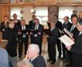 Bild: stg
Der Männergesangsverein Wirbenz sorgt für die musikalische Begrüßung bei der Kreisversammlung des Sängerkreises Nord-Oberpfalz