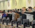 Bild: dl
Auf sportlicher Ebene spielen die Mitglieder des "Grenzland"-Gaus eine herausragende Rolle. Das Bild zeigt die sechs Schützen des Luftpistolen-Teams während des Präsidentenpokals im Landeszentrum in Pfreimd.