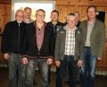 Bild: ksi
Das Vorstandsgremium der Jagdgenossenschaft Schwarzenfeld mit Vorsitzendem Willi Fick (Dritter von links).