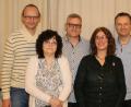 Bild: rpp
Jürgen Weismeier, Gabi Kellner, Michael Graf, Anna Feibert und Roland Schöcklmann bilden künftig den Vorstand des Kulturtreffs.