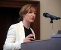 Dr. Caroline Hack sprach über „Ethische Konflikte in der klinischen Praxis: Zur Vielschichtigkeit von Bewertung“.