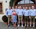 Bild: ads
Der Schnoittenbecker Kirwaverein wählt einen neuen Vorstand (von links): Michael Ott, Thomas Hottner, Ramona Frauendorfer, Christian Basler, Robert Meier, Vorsitzender Daniel Hutzler, Maximilian Hiltl, Peter Grosser, Florian Graf und Marcus Schwabl.