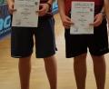 Bild: tob
Lukas Bibernell (rechts) gewann das Junior-Race-Turnier in der heimischen Nordgauhalle. Bastian Wilhelm (links) wurde Sechster.