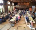 Bild: exb
Viele Besucher waren zum 15. Familienfrühstück gekommen.