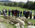 Bild: ubb
Der Bezirk unterstützt das Projekt „ArcheoWerkstatt“ (im Bild die Eröffnung) in Bärnau für Archäologie.